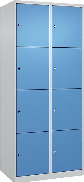 Actual product image kaiserkraft 4-compartment locker Evolo PLUS (80 cm, 185 cm)