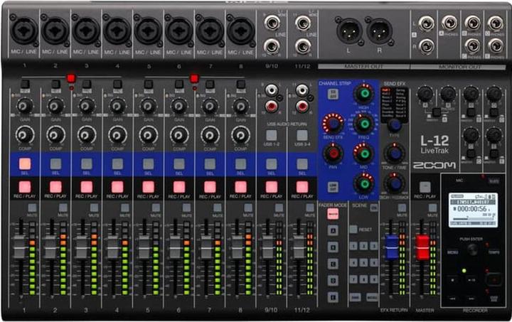 Zoom L-12 LiveTrak (Studio- und Livemixer)