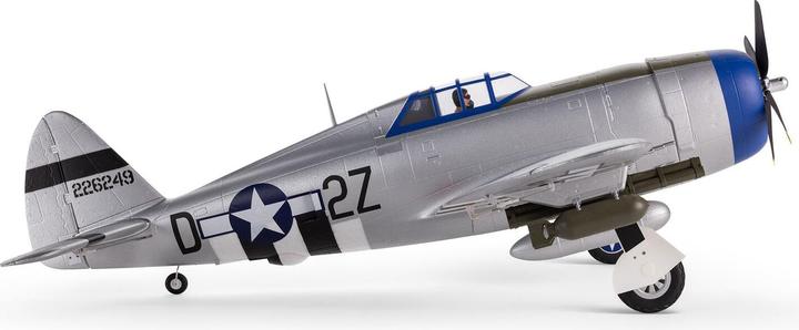 Produktbild E-Flite FLIEGER P-47 RAZORBA. 1200mm EP BNP BNF BASIC (Warbird)