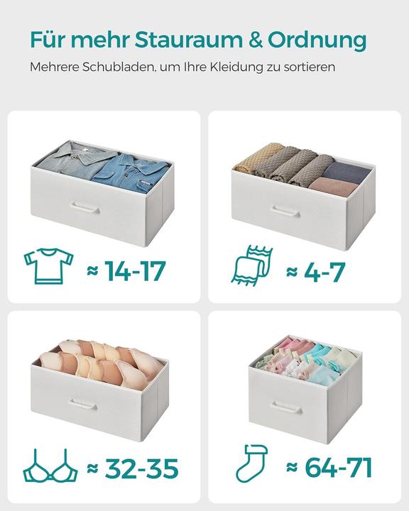 Produktbild Songmics Kommode (98 x 28.50 x 85 cm)