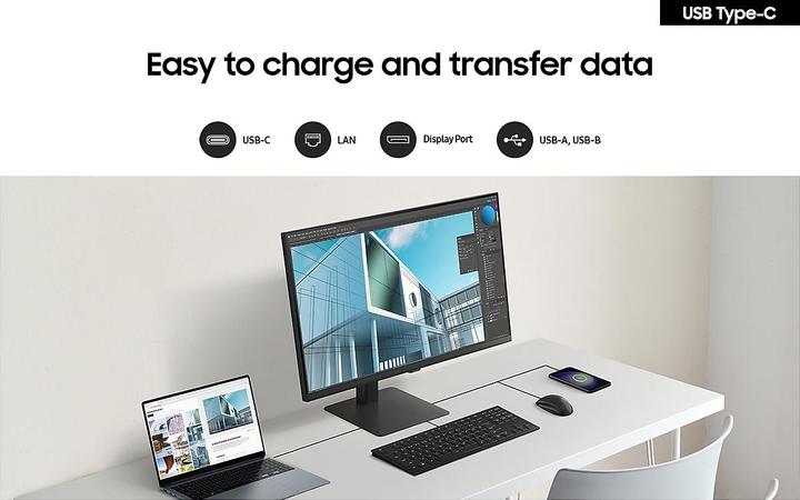 Actual product image Samsung ViewFinity S6 - S60UD (2560 x 1440 pixels, 24")