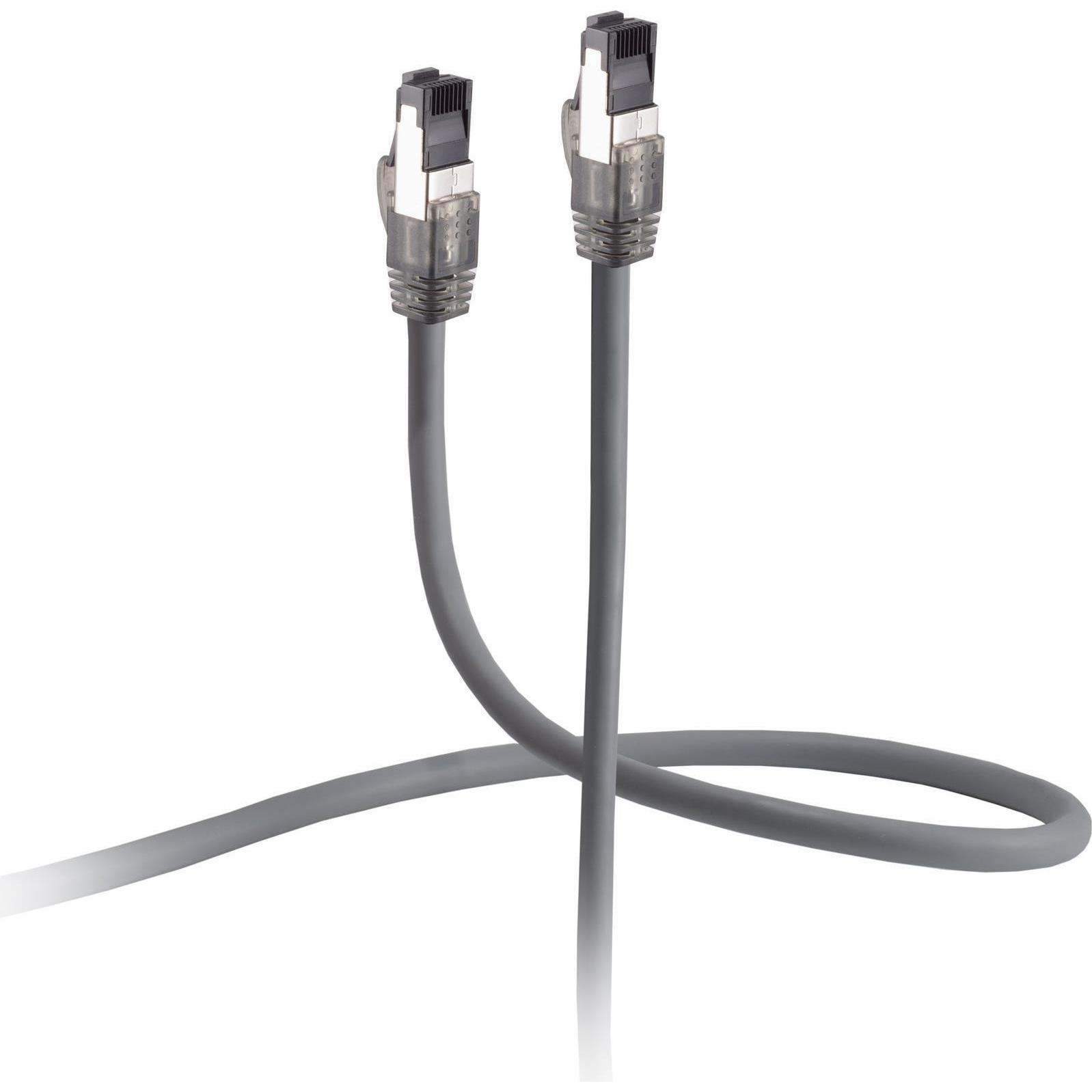 Shiverpeaks Flexline-Patchkabel cat. 6A Armored (Trittfest), U/FTP, hochflexibel, grau, 30m (U/FTP, CAT6a, 30 m), Netzwe...