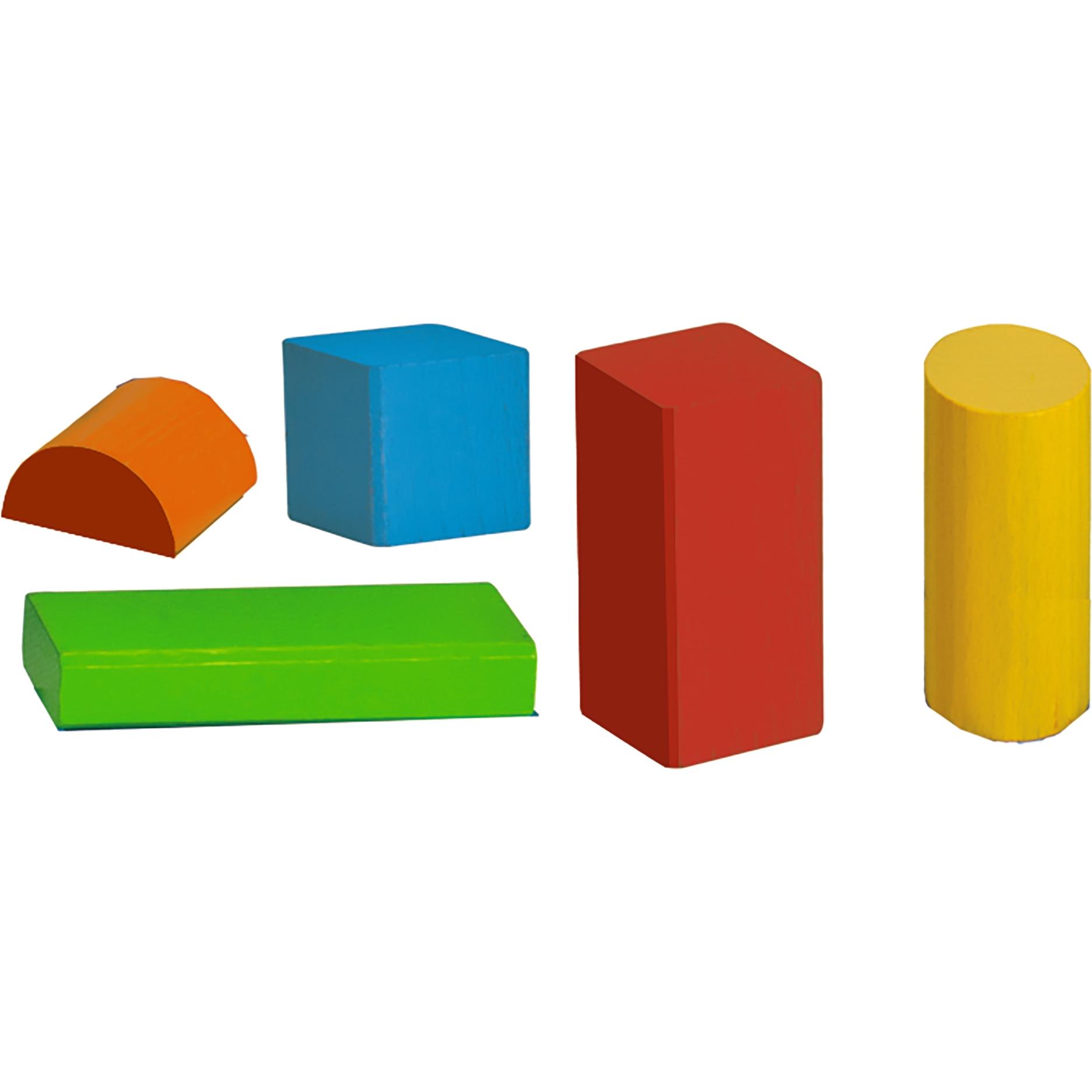Thumbnail - Eichhorn Bunte Holzbausteine Baby