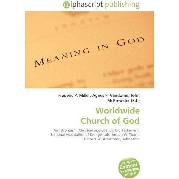 Worldwide Church of God, Sachbücher von Agnes F. Vandome, Frederic P. Miller, John McBrewster