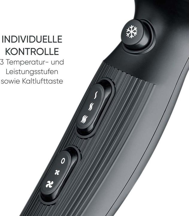 Produktbild Severin Haartrockner Ionic/AC anthrazit - HT 0167 (2300 W)