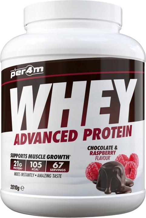 Actual product image Per4m Whey Advanced Protein (Chocolate & Raspberry, 1 pcs., 2307 g)