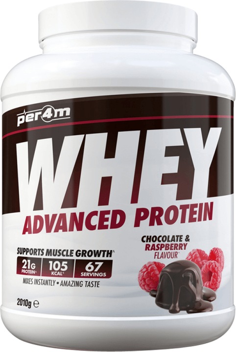 Produktbild Per4m Whey Advanced Protein (Chocolate & Raspberry, 1 Stk., 2307 g)