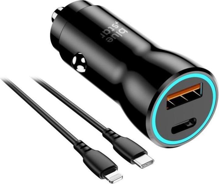 Produktbild USB / USB-C Autoladegerät