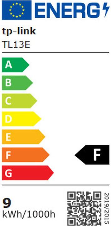 Energie-Label TP-Link Smart Wi-Fi Glühbirne, mehrfarbig, 2.4 (E27, 806 lm, 1x)