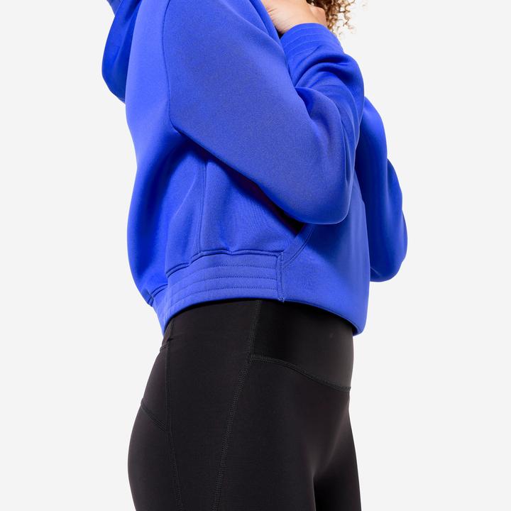Produktbild Domyos Kapuzenpullover Damen - FSW500 blau (L)