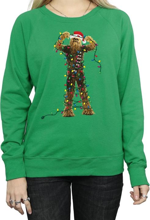 Produktbild Star Wars Chewbacca Christmas Lights Sweatshirt (XL)