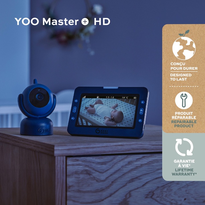 Immagine prodotto Babymoov Yoo Master Plus (Video e audio, 300 m)
