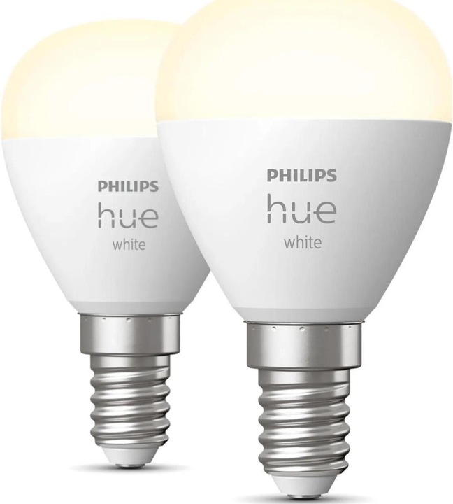 Philips Hue White Luster (E14, 5.70 W, 470 lm, 2 x, G)