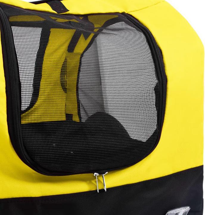 Produktbild vidaXL Fahrradanhänger Haustiere