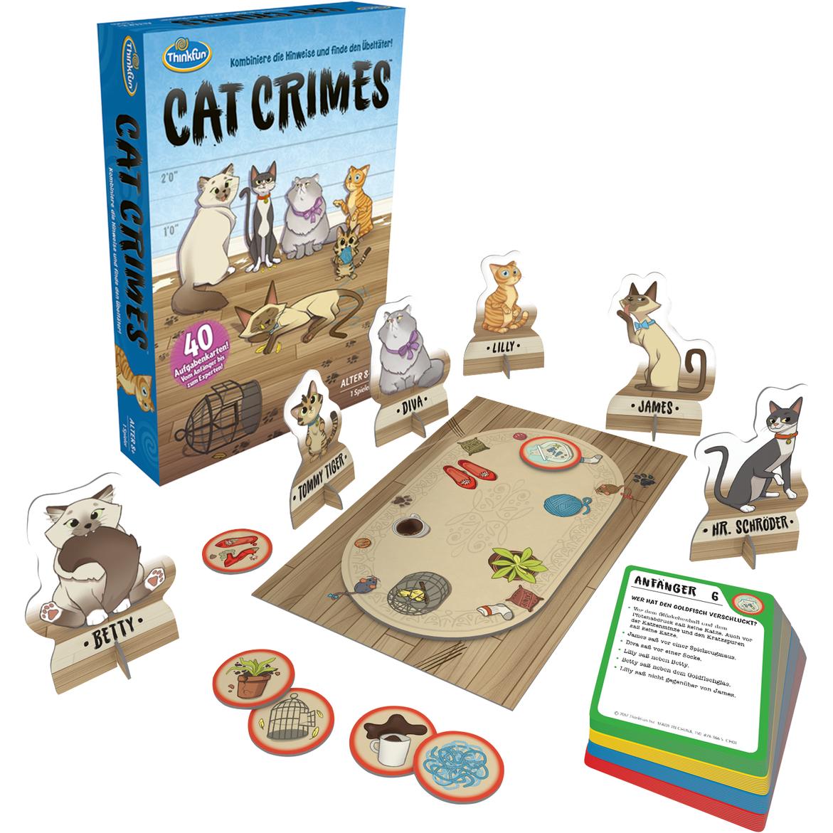 Thumbnail - Thinkfun Cat Crimes (Deutsch)