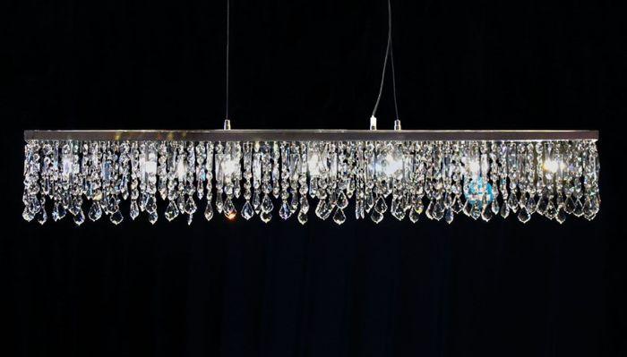 Produktbild TL Pendellampe 117cm gefertigt mit SPECTRA® Crystal von SWAROVSKI (G9)