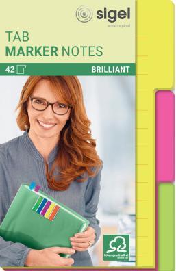 Actual product image Sigel TabMarker Notes (100 x 148 mm)