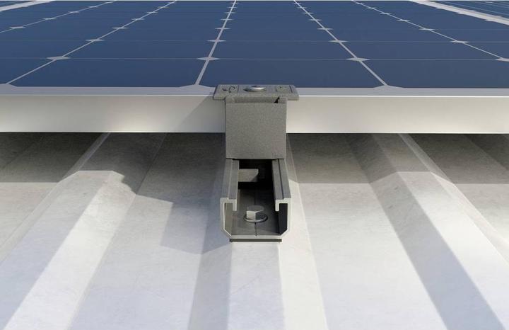 Actual product image Fischer Profil SolarMetal L H25 110 EPDM AL (Solar system mounting material)