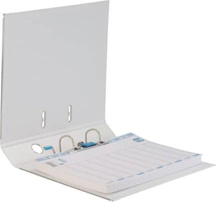 Actual product image Elba Folder rado plast, spine width: 50 mm, white DIN A4, cover outside/inside PVC, with replaceable (A4, 50 mm, 1 Piece)