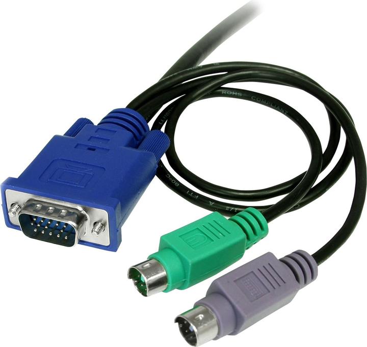 StarTech CAVO KVM PS/2 3 IN 1 DA 6 PIEDI