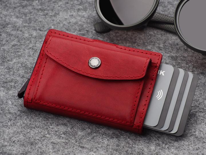 Actual product image Pularys Wallet HIKER MAX credit card holder