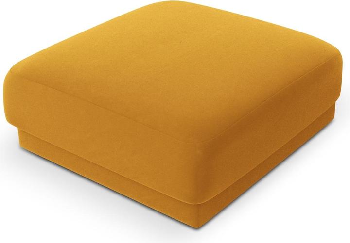 Actual product image Micadoni Boucle Pouf, "Miley", 1 Seat, 90x90x40Made in Europe (Cushioned stools)