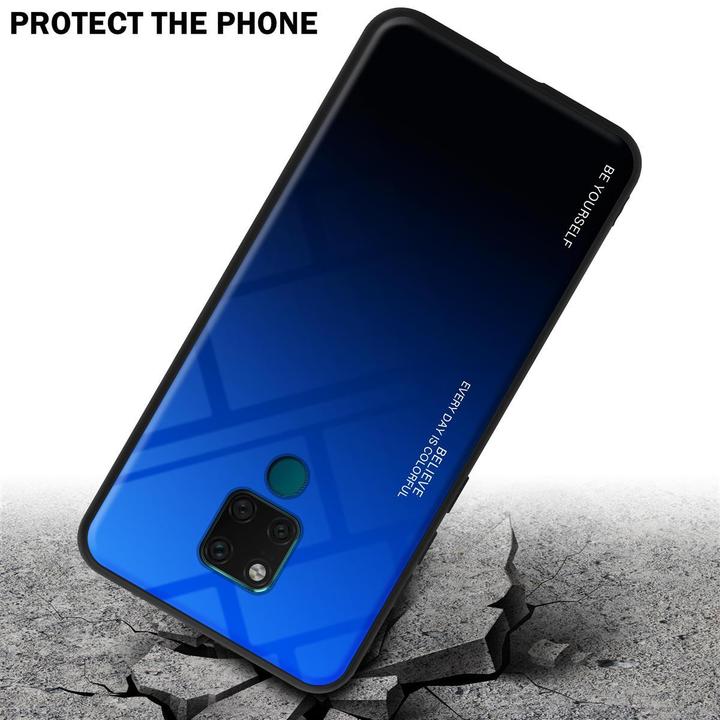 Actual product image Cadorabo TPU 2 colors glass cover (Mate 20)