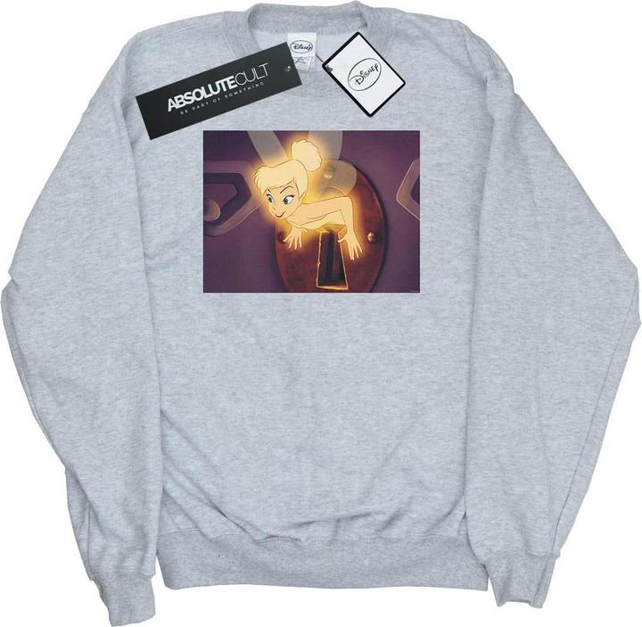 Actual product image Disney Womens/Ladies Tinker Bell Lock Squeeze Sweatshirt (L)