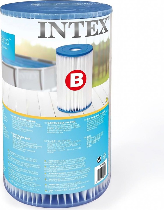 Actual product image Intex Type B