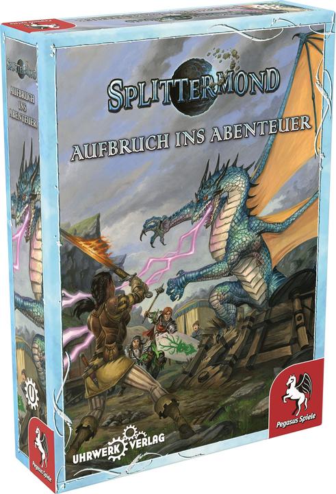 Pegasus UHR01024 - Splittermond: Departure into adventure, 3-6 players, ages 12+ (DE edition) (German, 3 - 6 Players)