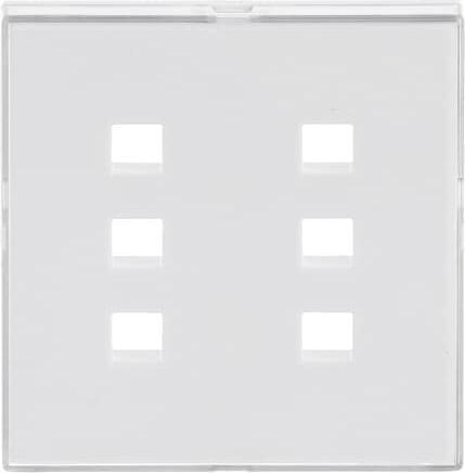 Produktbild Busch-Jaeger Zentralscheibe 6-fach, beleuchtbar, mit 2CKA001582A0353
