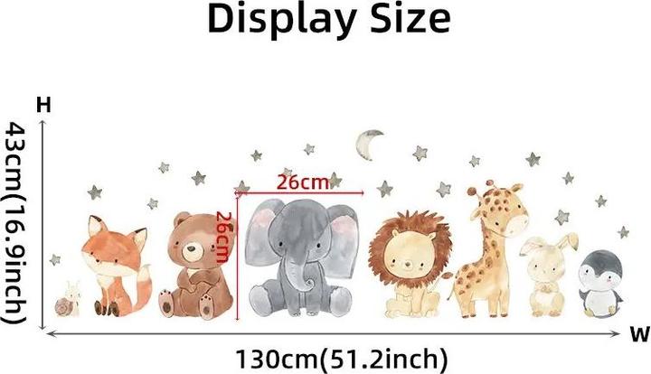 Actual product image Cbx Cute cartoon (130 x 43 cm)