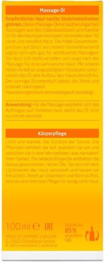 Actual product image Weleda Calendula Massage Oil (100 ml)