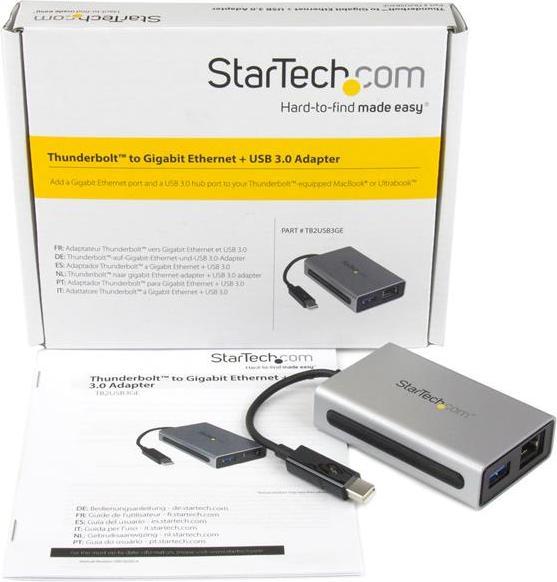 Immagine prodotto StarTech Thunderbolt To Gbe + USB 3