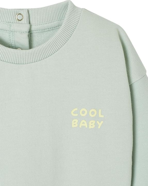 Actual product image Vertbaudet Baby-Set: Sweatshirt & Shorts, mit Recycling-Polyester (62)