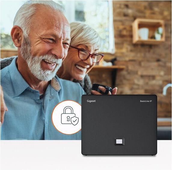 Image du produit Gigaset BasicLine IP+COMFORT 500HX silber-schwarz