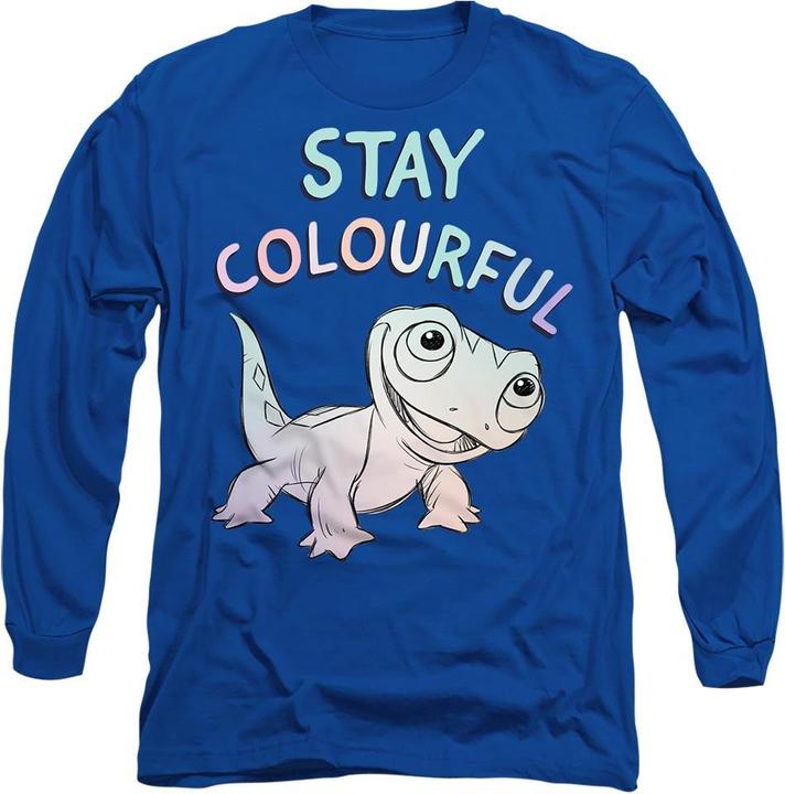 Immagine prodotto Disney Frozen Stay Colourful Maglietta Bruni Adulto Unisex (XXL)