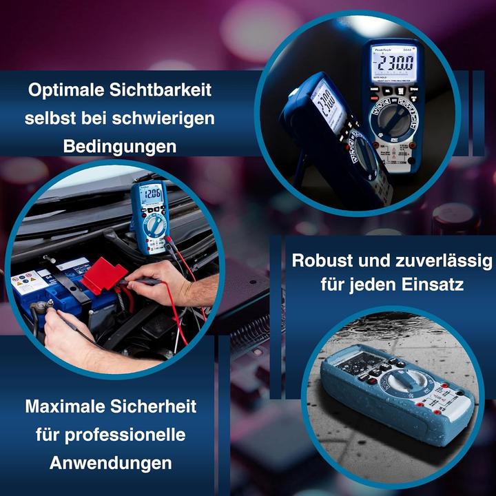 Actual product image Peaktech P 3443 Digital multimeter (CAT III 1000V, CAT IV 600V)