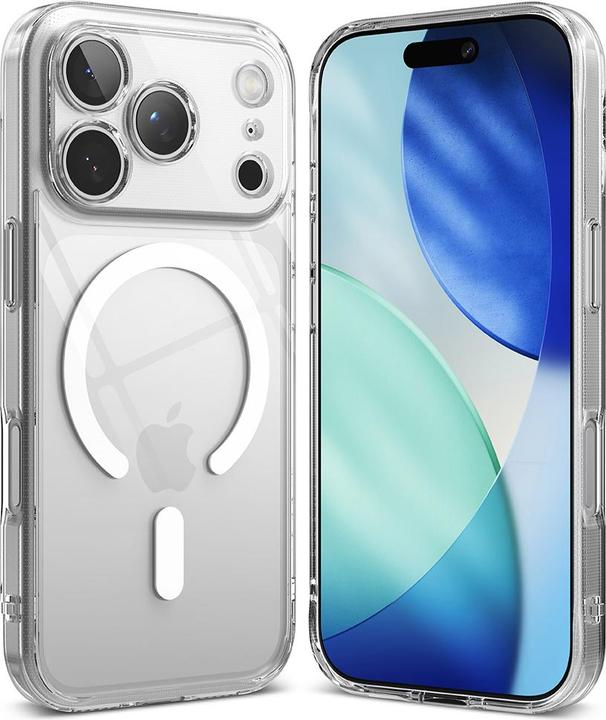 Ringke - Fusion MagSafe - iPhone 17 Pro - Clear (Apple iPhone 17 Pro)
