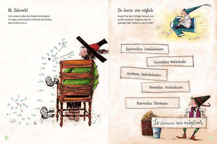 Actual product image Mein grosses Räuber Hotzenplotz-Rätselbuch (German, F. J. Tripp, Mathias Weber, Otfried Preussler, 2018)