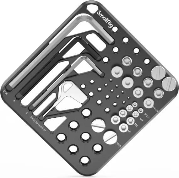 Actual product image SmallRig 3184 Screw and Hex Key Storage Plate (Various video accessories)