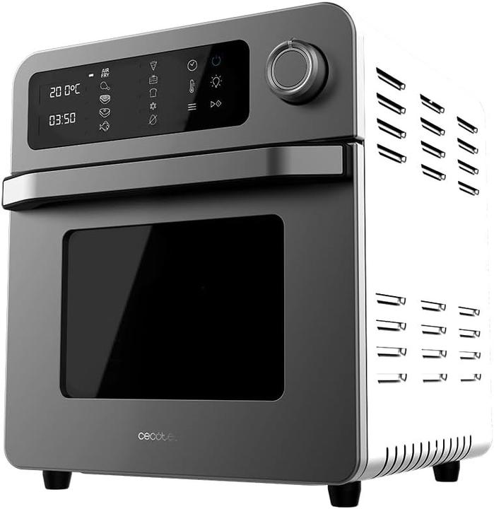 Actual product image Cecotec Touchscreen Air Fryer Oven with 10 Presets, Adjustable Temperature, and Accessory Kit