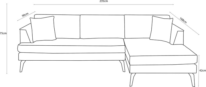 Actual product image Atelier del Sofa Claire (Corner sofa)