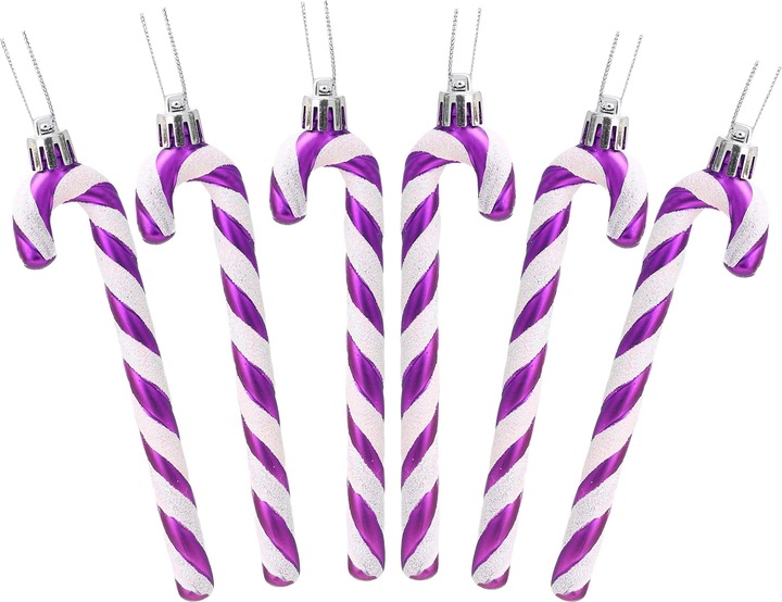 Produktbild Christmas Concepts Christbaumschmuck Zuckerstangen (6 -teilig)