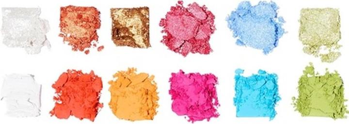 Actual product image I Heart Revolution Revolution The Vibrant Icon Brights Palette 12 Pigmented Cream Matte