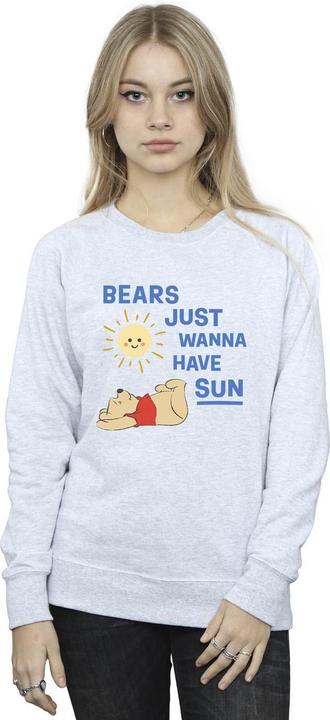 Image du produit Disney - Sweat WINNIE THE POOH BEARS JUST WANNA HAVE SUN - Femme (L)
