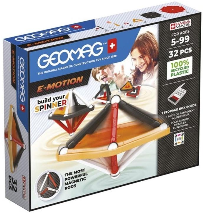 Actual product image Geomag E-motion Build your Spinner - 32-delig