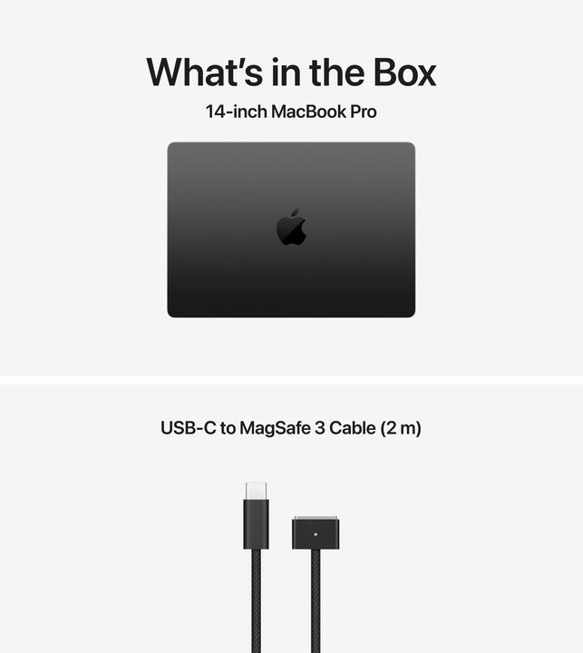 Produktbild Apple MacBook Pro 14 – 2025 (14.20", 2000 GB, 16 GB, DE, M5)