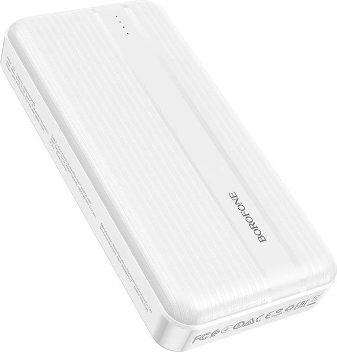 Immagine prodotto Borofone Batteria esterna Power Bank BJ9A Type-C PD + Quick Charge 3.0 (3A) 20000mAh bianco (20000 mAh, 22.50 W)