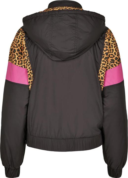 Actual product image Urban Classics Womens/Ladies Leopard Print Pull Over Jacket (S)